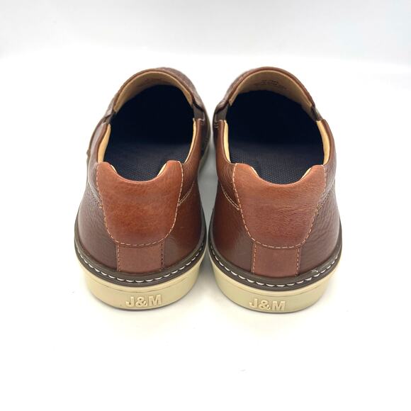 Johnston & Murphy McGuffey Men\'s Brown Woven Slip-On Leather Shoes Size 9.5 main image 6